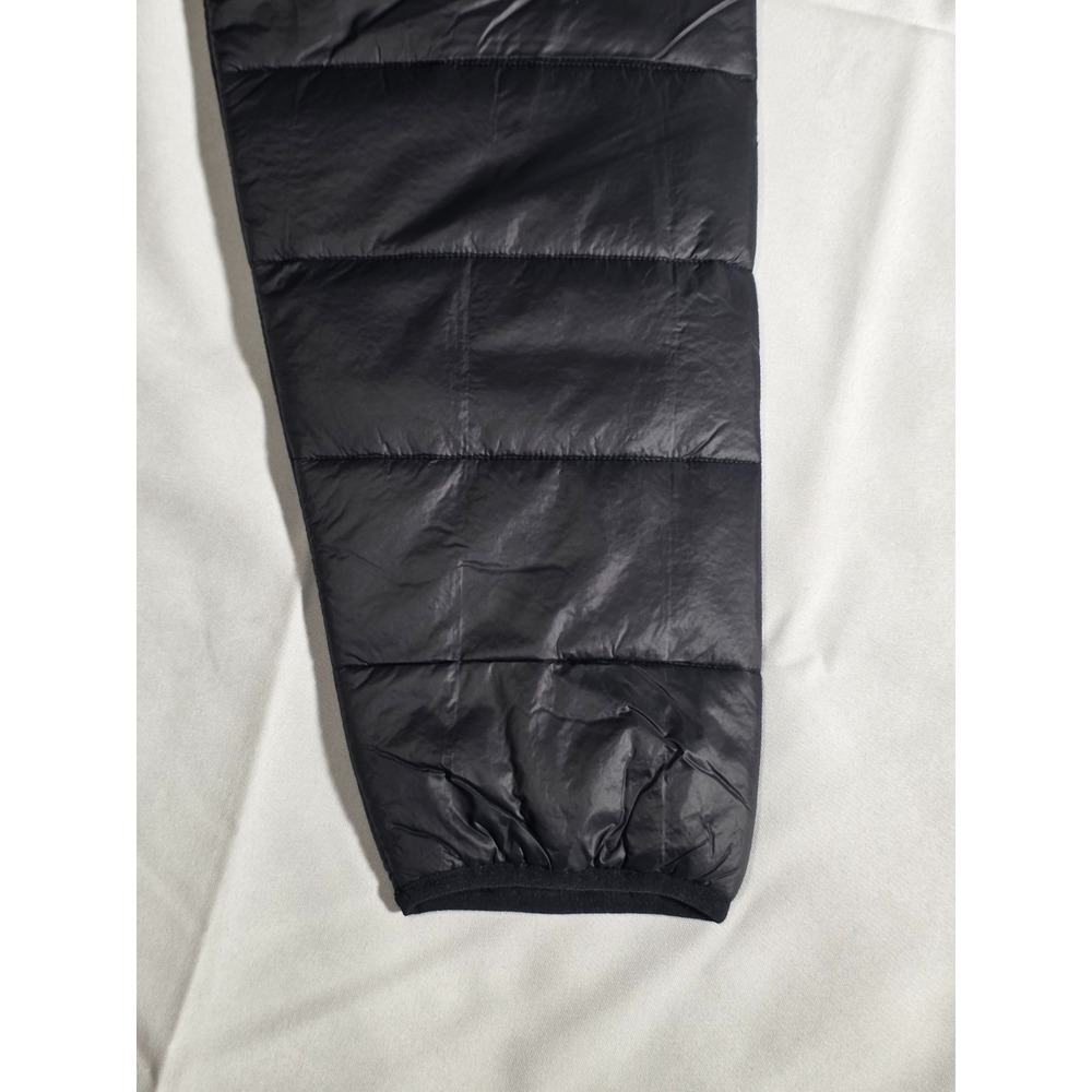 Adidas Men's XL Black Lightweight Puffer Jacket Full Zip Quilted - Picture 7 of 8